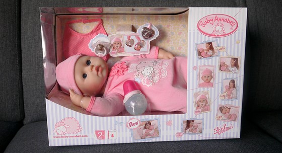 melk Uithoudingsvermogen Bevriezen Win een Baby Annabell pop -